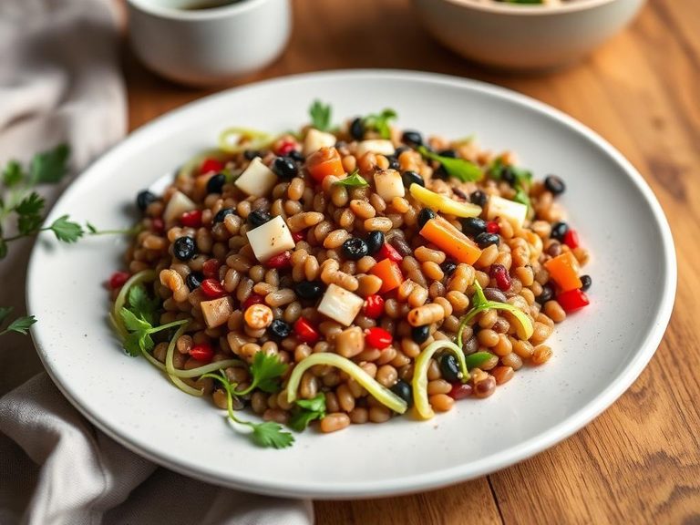 Salade de Lentilles (French lentil salad)