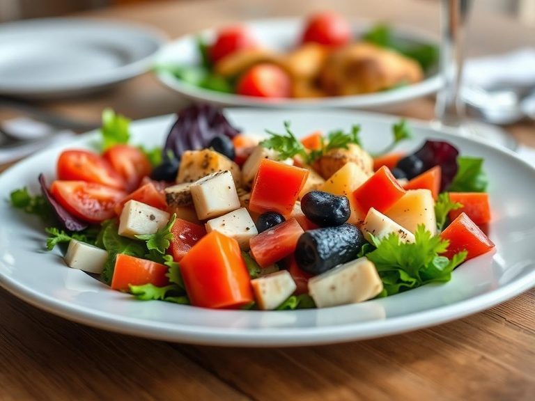 Salade Niçoise (classic French salad)