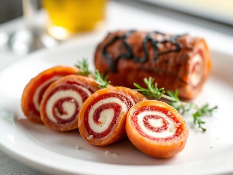 Salami and Cheese Roll