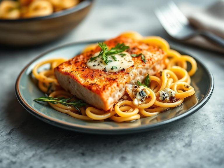 Salmon and Pasta Bake