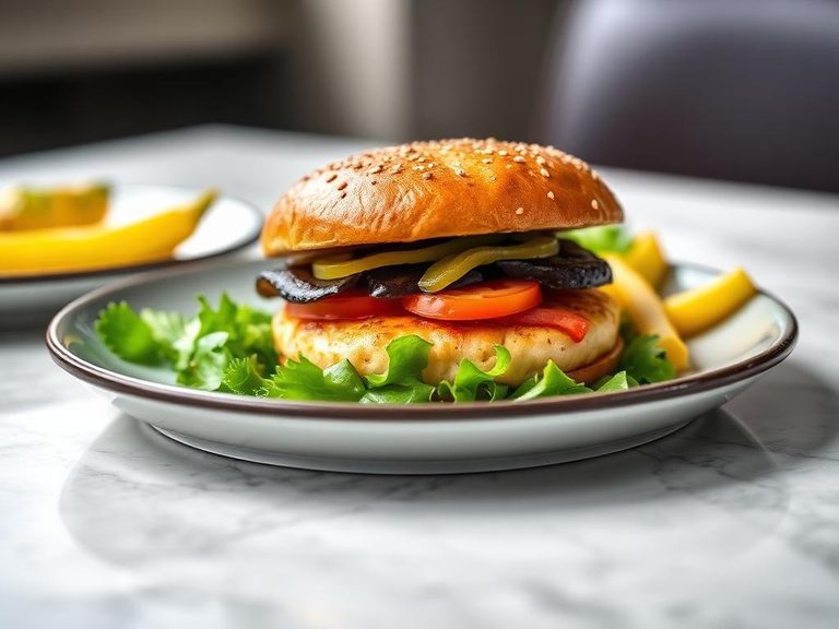 Salmon Burger