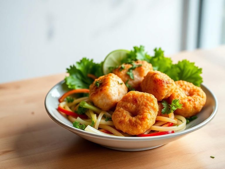 Salmon Nugget Bowl
