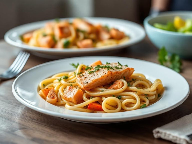 Salmon Pasta Bake