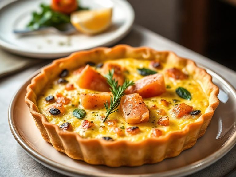 Salmon Quiche or Frittata