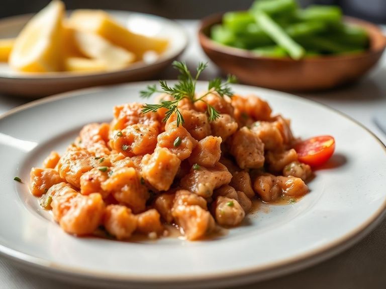 Salmon rillettes