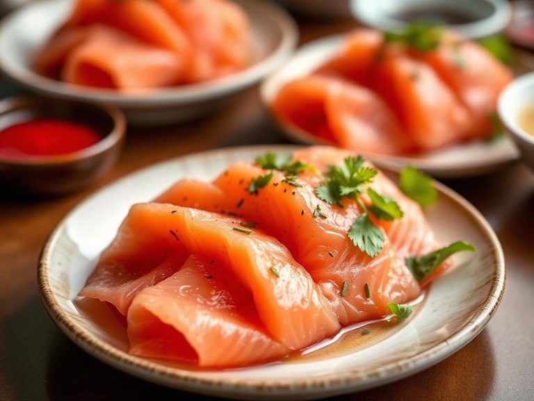 Salmon Sashimi or Poke