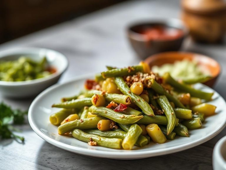 Salt-boiled green soybeans as a bar snack