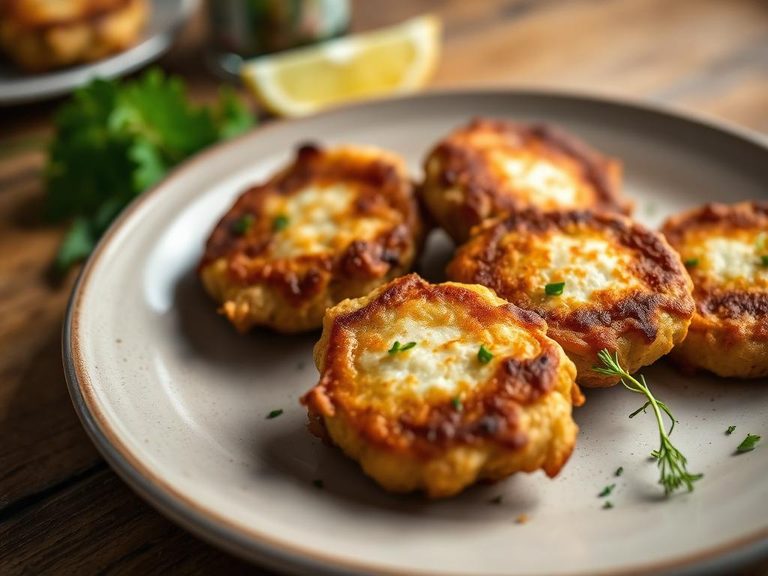 Salt cod fritters