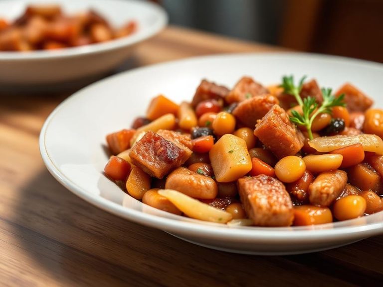 Salt Pork and Beans