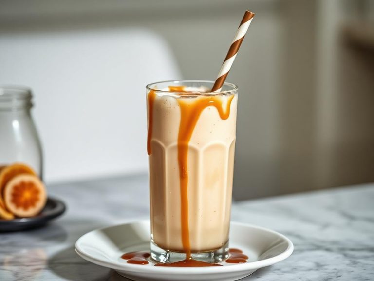 Salted Caramel Milkshake
