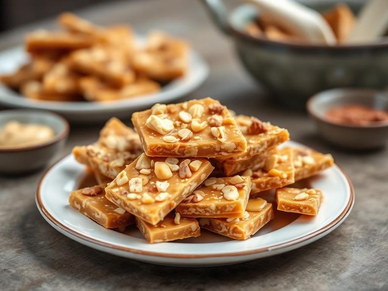 Salted Peanut Butter Honeycomb Bark