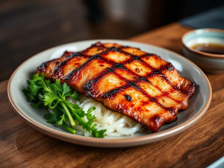 Samgyeopsal (Korean grilled pork belly)
