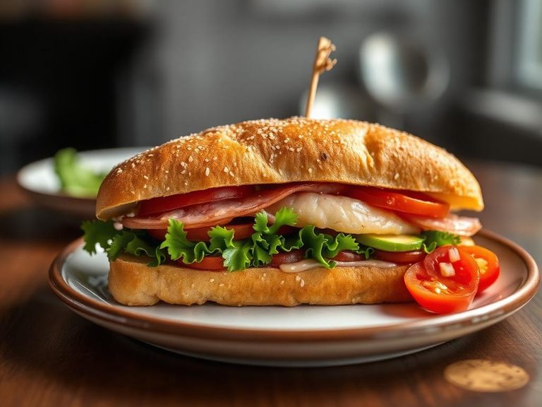 Sandwich de casabe