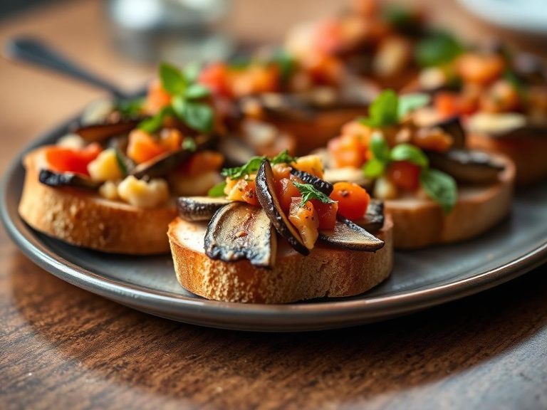 Sardine Bruschetta (Italian)