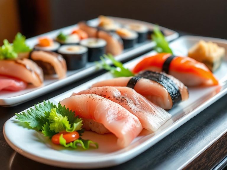 Sashimi and Sushi