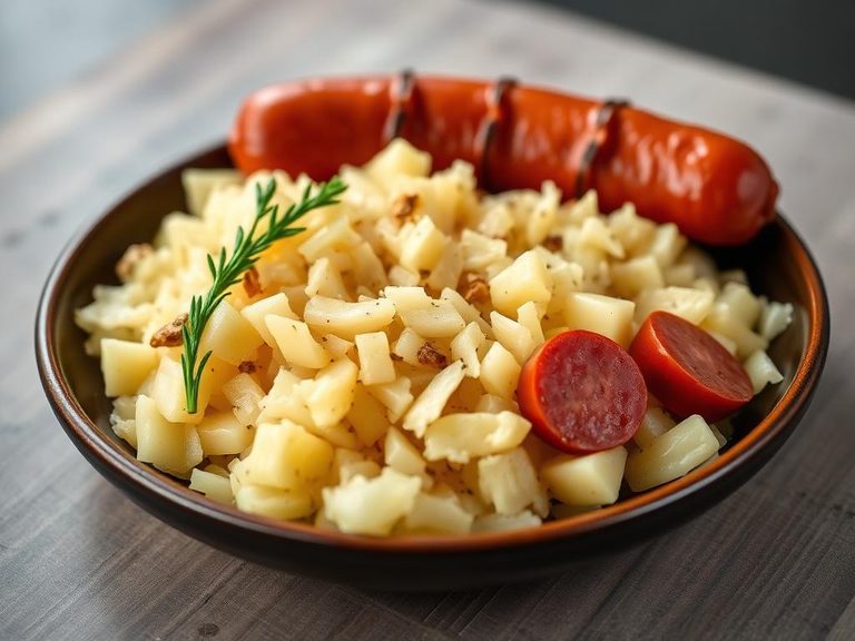 Sauerkraut and Sausage