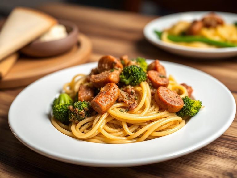 Sausage and Broccoli Pasta