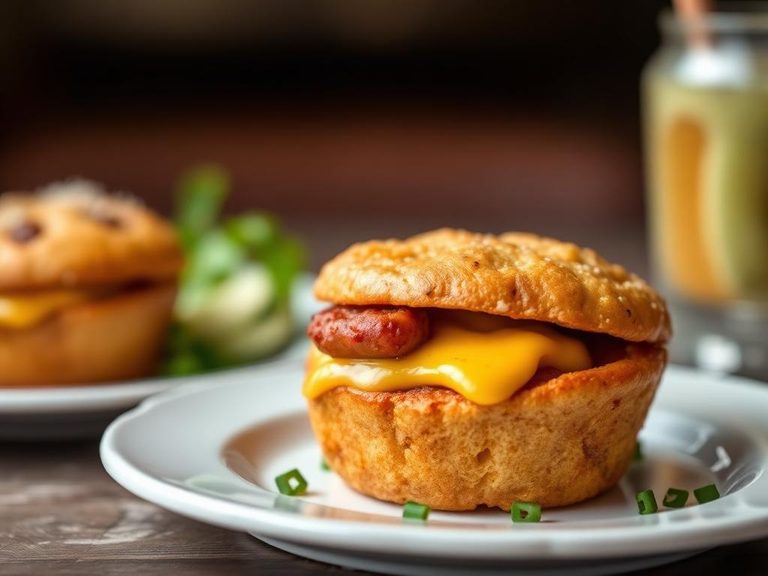 Sausage and Cheese Muffin