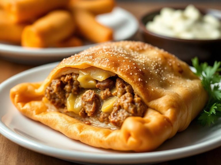 Sausage and Cheese Turnover