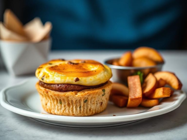 Sausage and egg muffin
