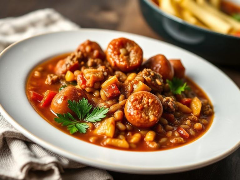 Sausage and Lentil Stew