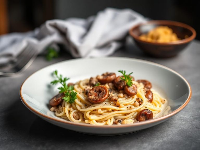 Sausage and Mushroom Risotto