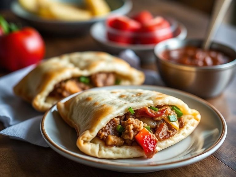 Sausage and Pepper Hot Pocket