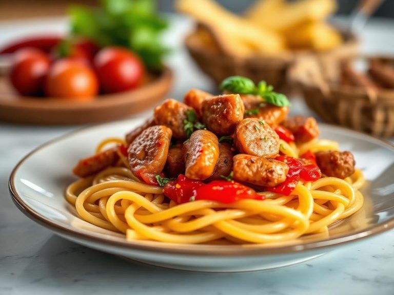 Sausage and Pepper Pasta