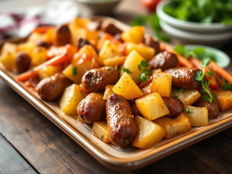 Sausage and Potato Bake