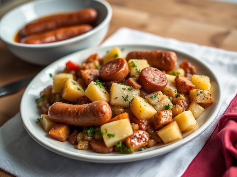 Sausage and Potato Hash