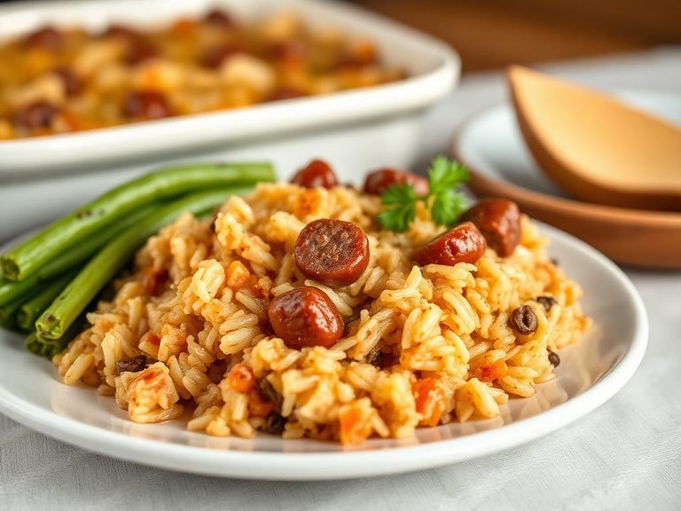 Sausage and Rice Casserole