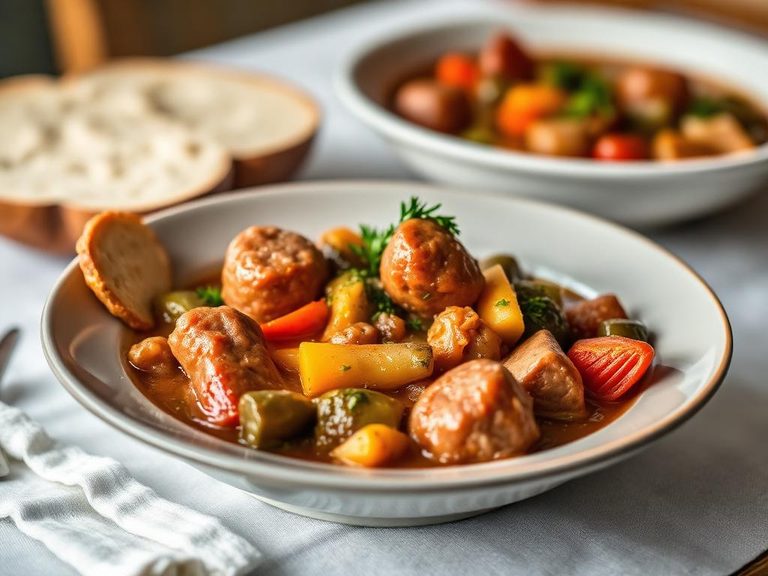 Sausage and Vegetable Stew