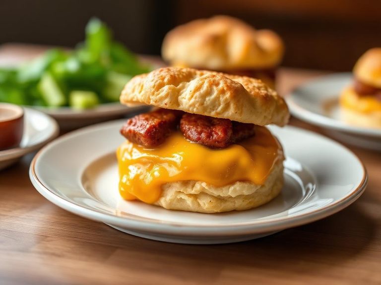 Sausage, Egg, and Cheese Biscuit