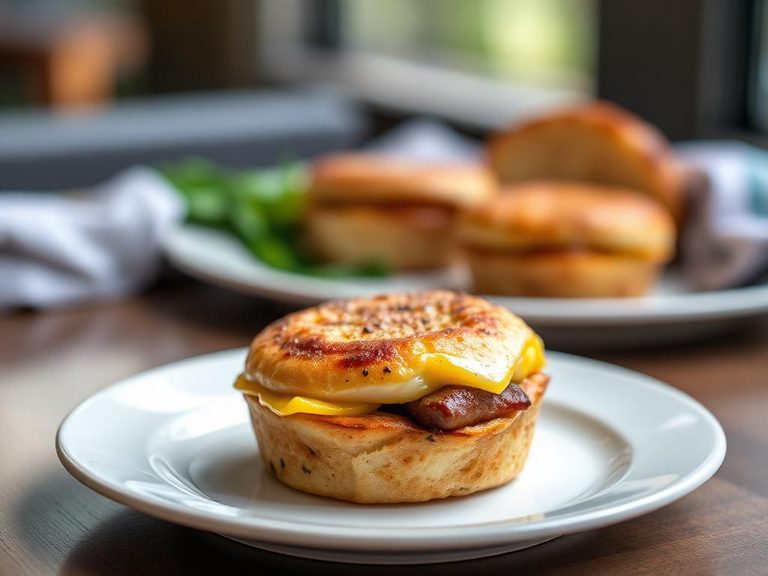 Sausage, Egg, and Cheese Muffin