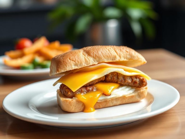 Sausage, Egg, and Cheese Sandwich