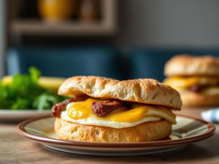 Sausage, Egg & Cheese Biscuit