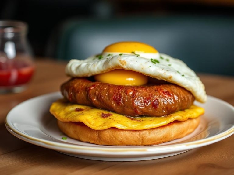 Sausage McGriddle with Egg