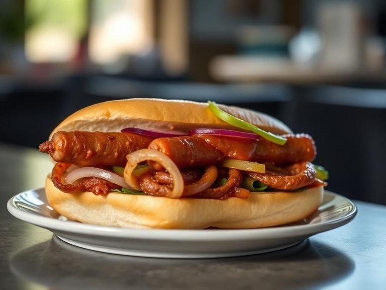 Sausage, Pepper, and Onion Sub