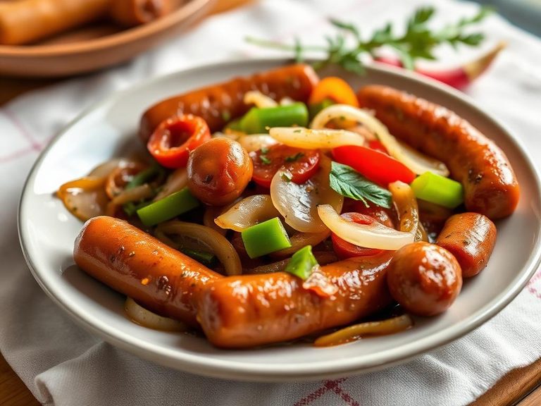 Sausage, Peppers, and Onions