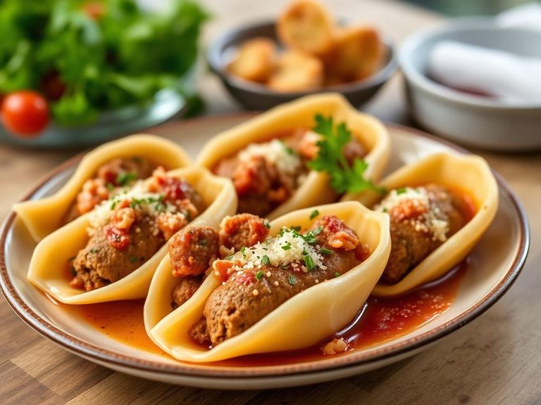 Sausage-Stuffed Shells