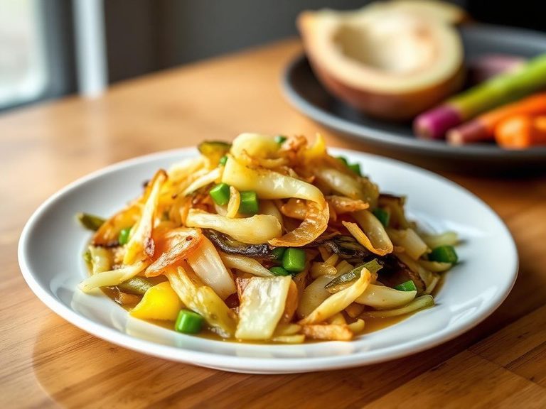 Sautéed Cabbage with Onions