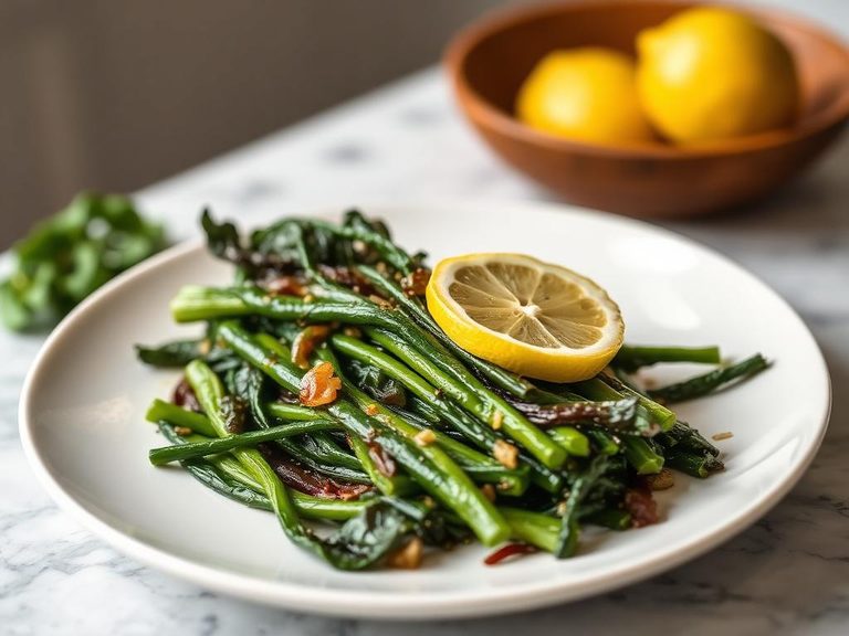 Sautéed Chard Stems with Lemon