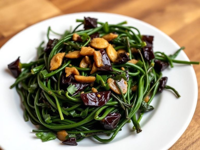 Sautéed Fireweed Greens