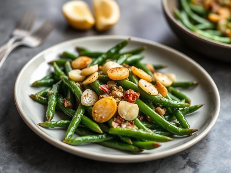 Sautéed Garlic Green Beans