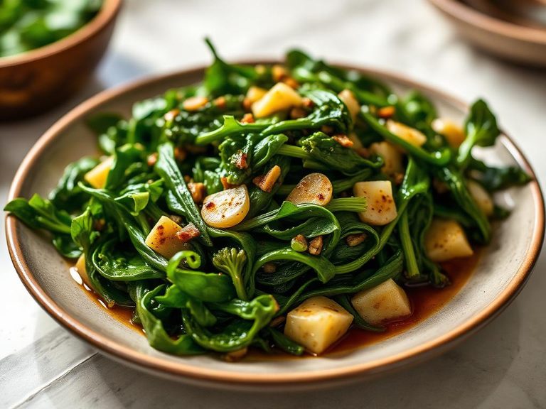 Sautéed Garlic Greens