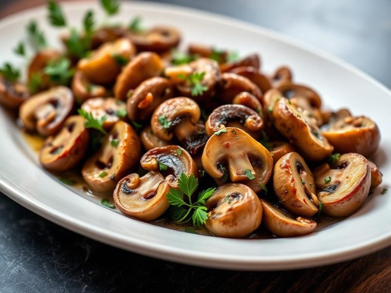Sautéed Mushrooms with Garlic and Herbs