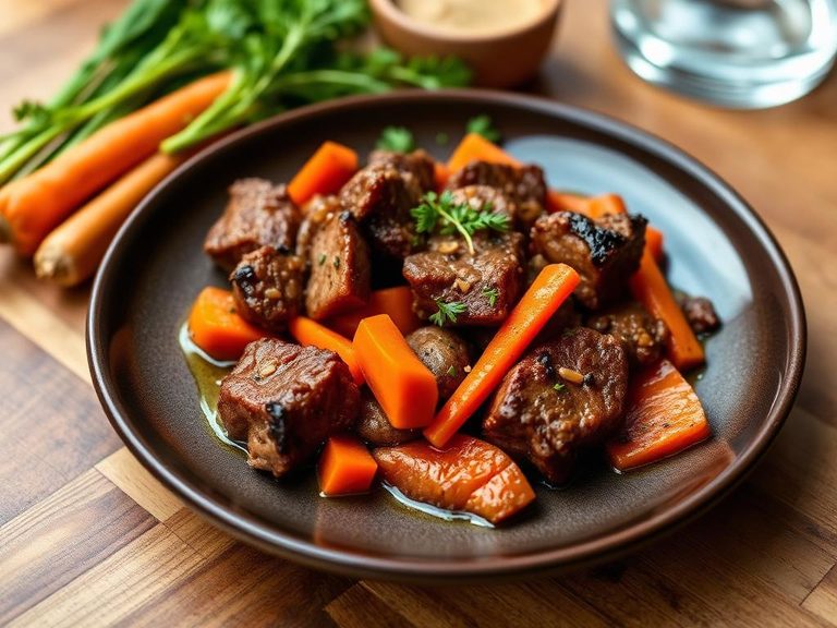 Sautéed Pork with Carrots