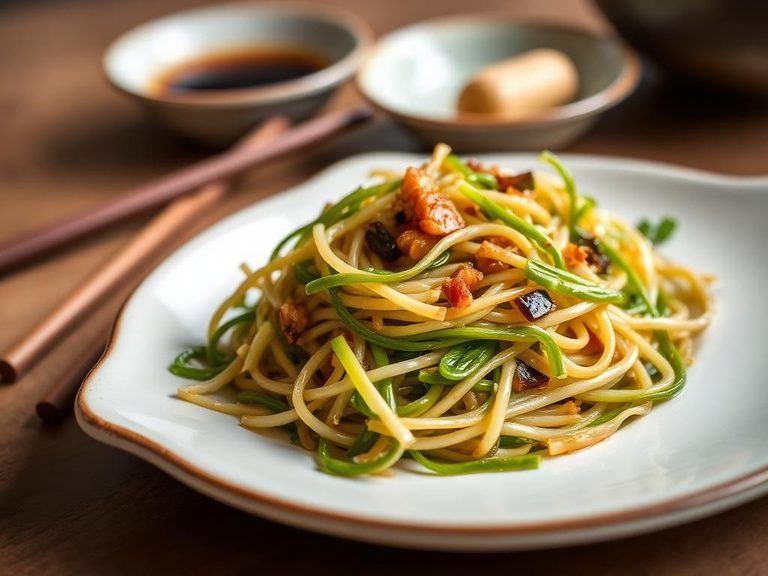 Sautéed Soybean Sprouts