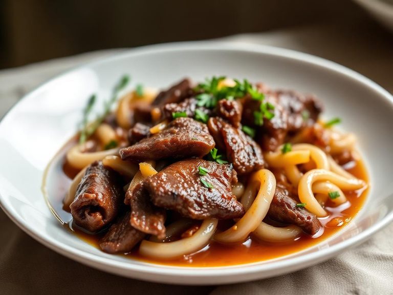 Sautéed Spleen with Onions (Greek)