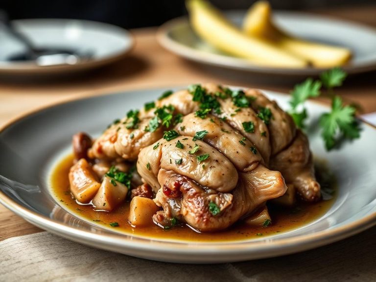 Sautéed Veal Brain with Herbs